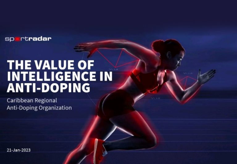 Sportradar Webinar Presentation 1 - The Value of Intelligence in Anti-Doping